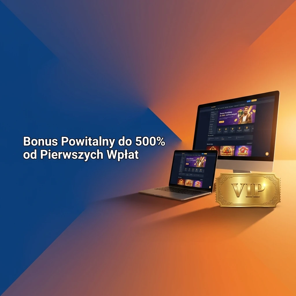 Bonus powitalny 1W do 500% na sloty, zakłady sportowe i kasyno na żywo dla nowych graczy