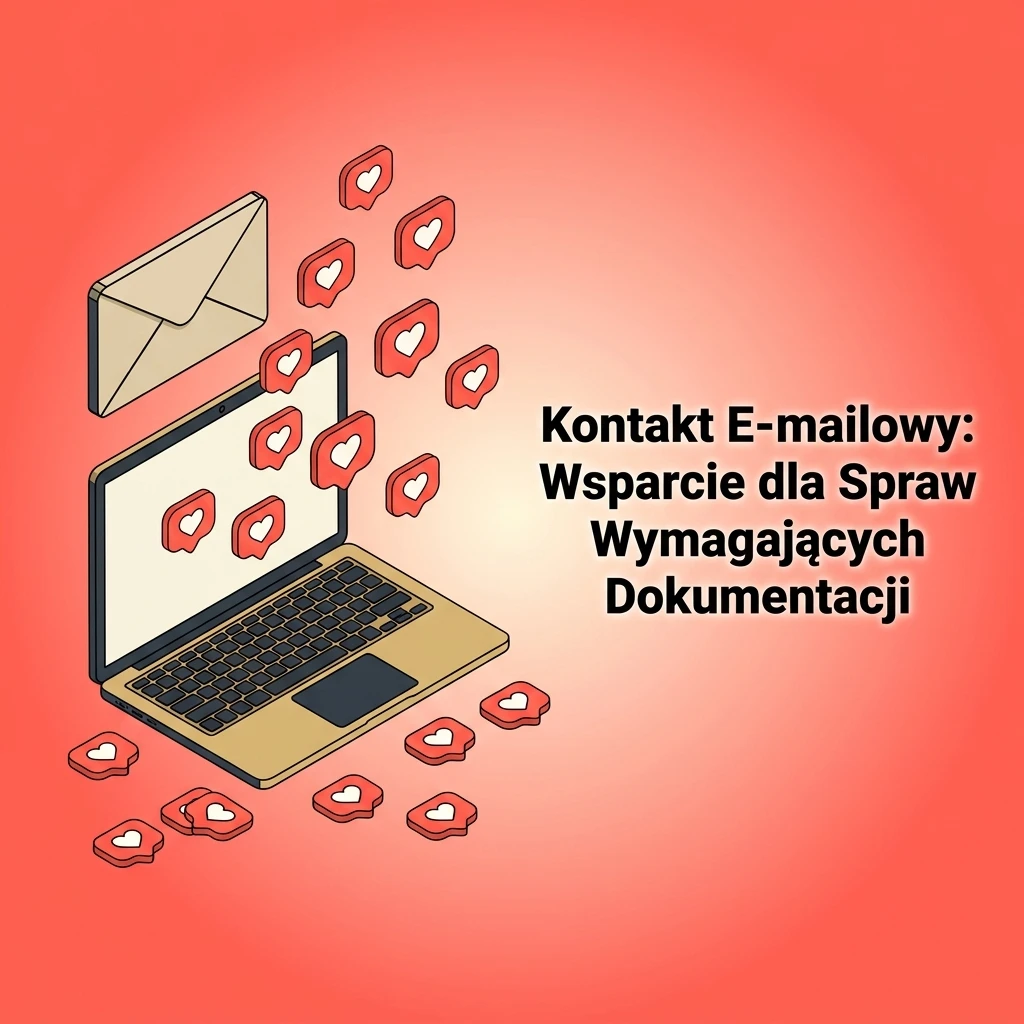 Kontakt e-mailowy z obsługą klienta – dokumenty, reklamacje i weryfikacja konta KYC