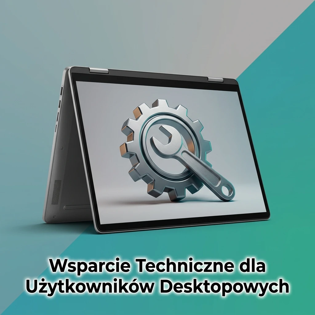 Wsparcie techniczne dla użytkowników desktopowych – czat, e-mail i media społecznościowe dostępne 24/7