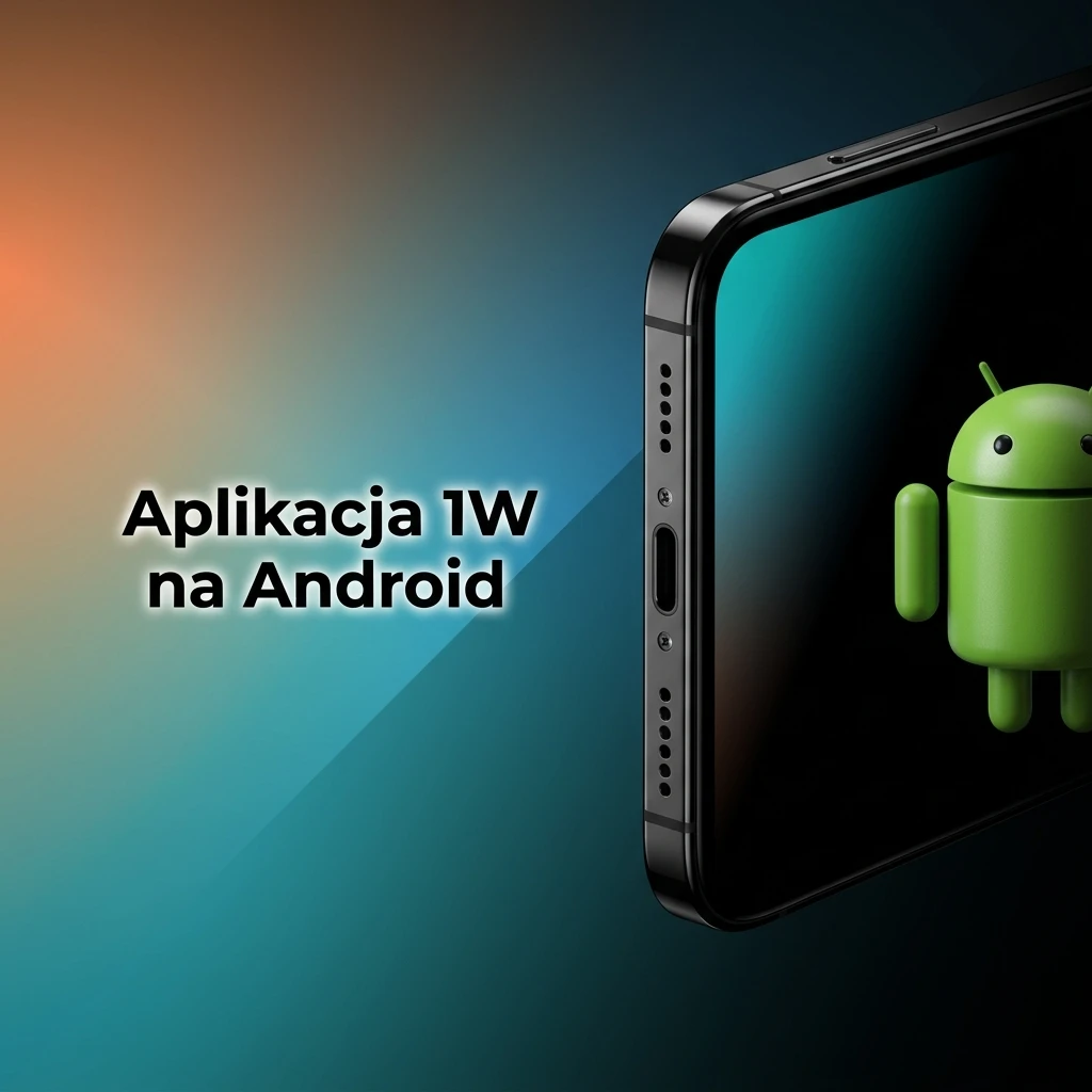 Aplikacja mobilna 1W na Androida – typowanie i gra w kasynie online w dowolnym miejscu