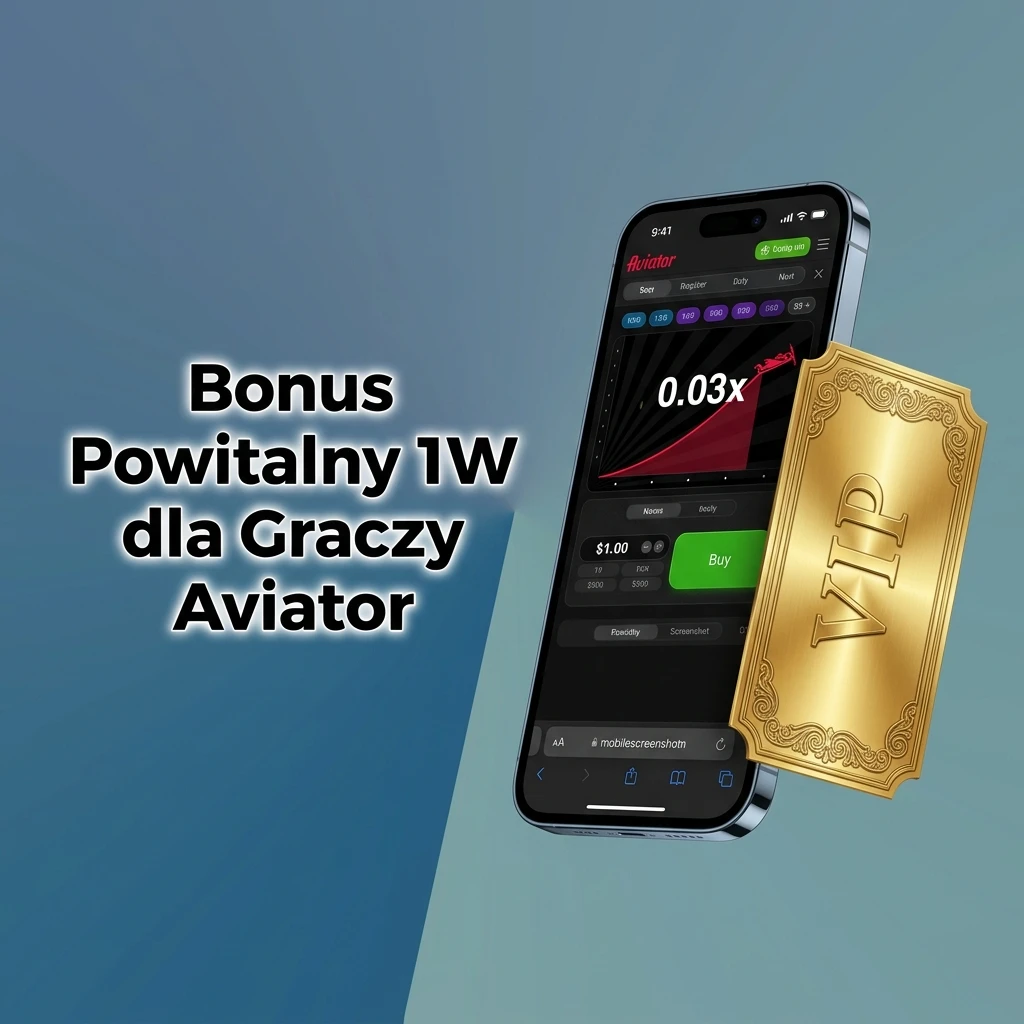 Bonus powitalny 1W do 500% dla nowych graczy Aviator – zwiększ budżet od pierwszej wpłaty