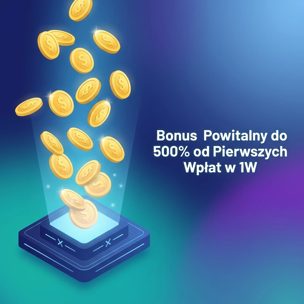Bonus powitalny do 500% od pierwszych wpłat w kasynie 1W dla graczy z Polski