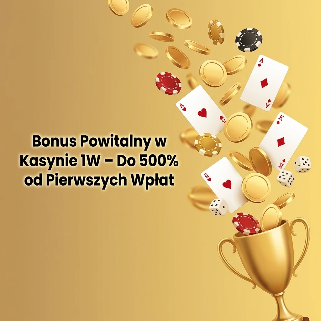 Bonus powitalny w kasynie 1W do 500% od pierwszych wpłat dla nowych graczy z Polski