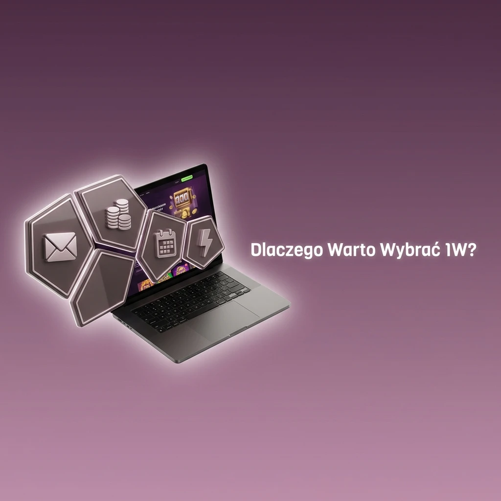 Platforma 1W z bonusem 500%, grami, zakładami sportowymi, szybkimi wypłatami i wsparciem po polsku 24/7