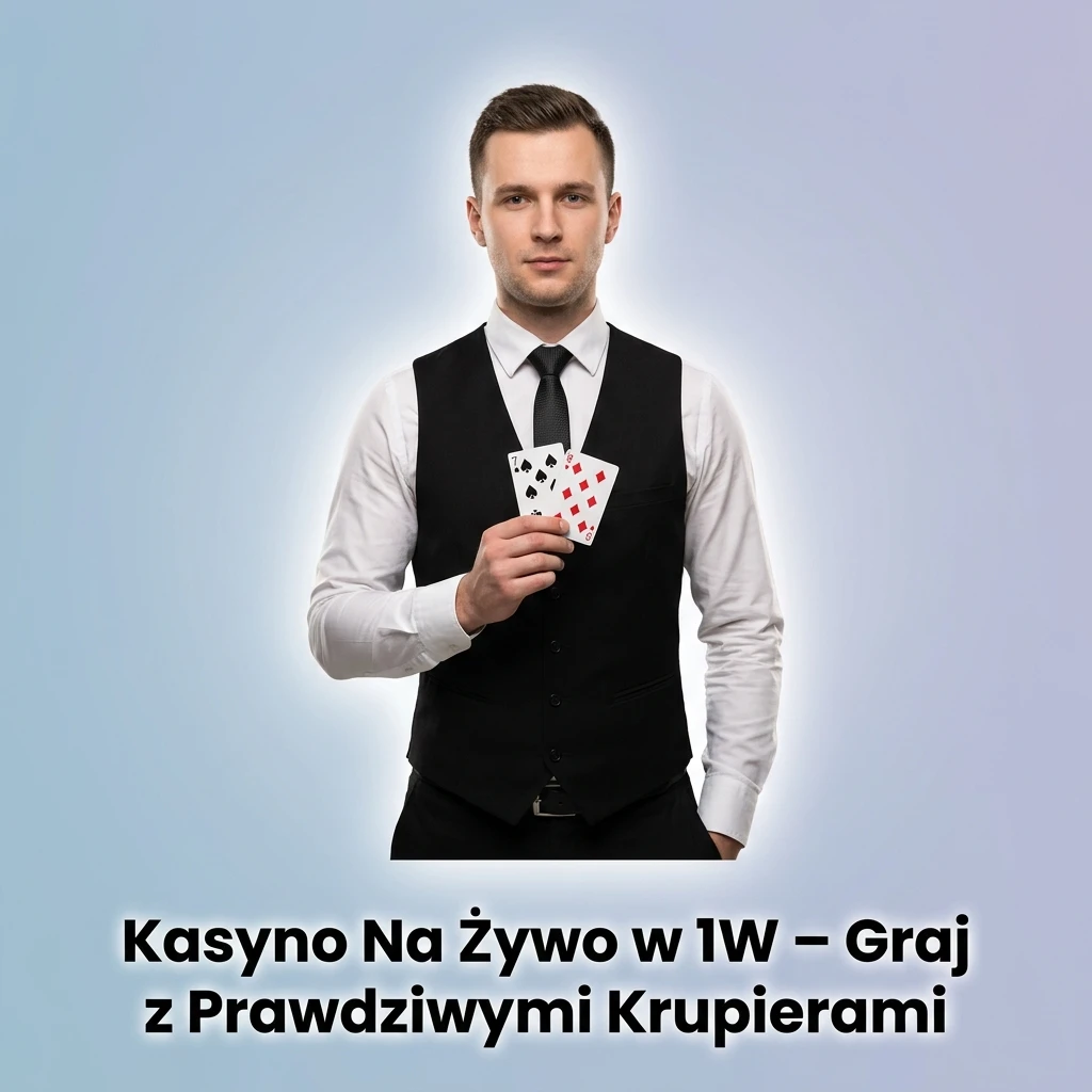 Kasyno na żywo 1W – profesjonalni krupierzy, ruletka, blackjack i teleturnieje w czasie rzeczywistym
