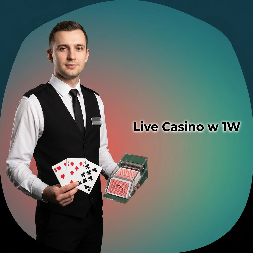 Kasyno na żywo 1W – Lightning Roulette, Crazy Time, Blackjack i inne gry z krupierami na żywo