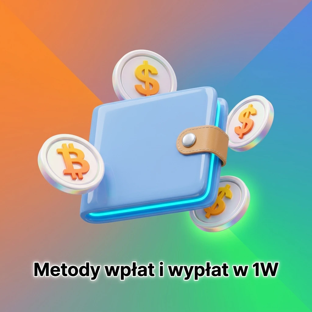 Metody wpłat i wypłat w 1W: Visa, Mastercard, Skrill, kryptowaluty BTC, ETH i inne opcje płatności