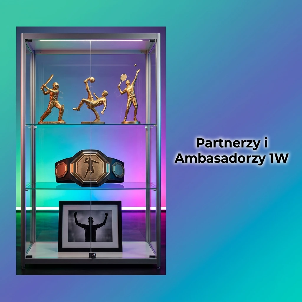 Partnerzy i ambasadorzy 1W – współpraca ze światem sportu, rozrywki i lokalnych influencerów