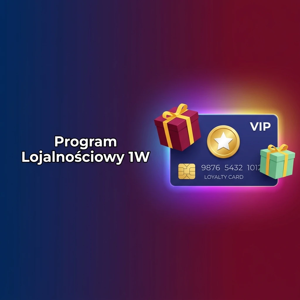 Program lojalnościowy 1W – poziomy Brąz, Srebro, Złoto, Platyna i VIP z nagrodami za punkty