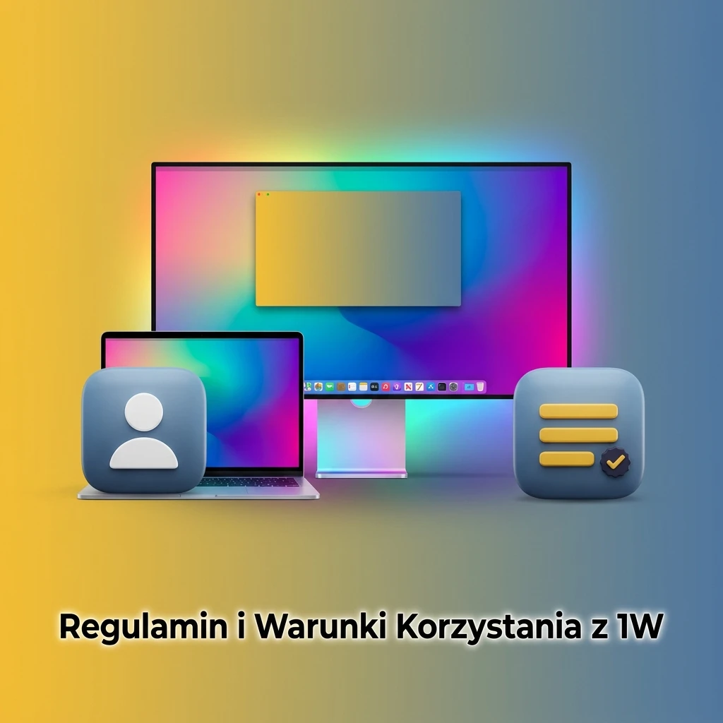 Regulamin platformy 1W – zasady rejestracji, bonusów, weryfikacji tożsamości i zakaz oszustw