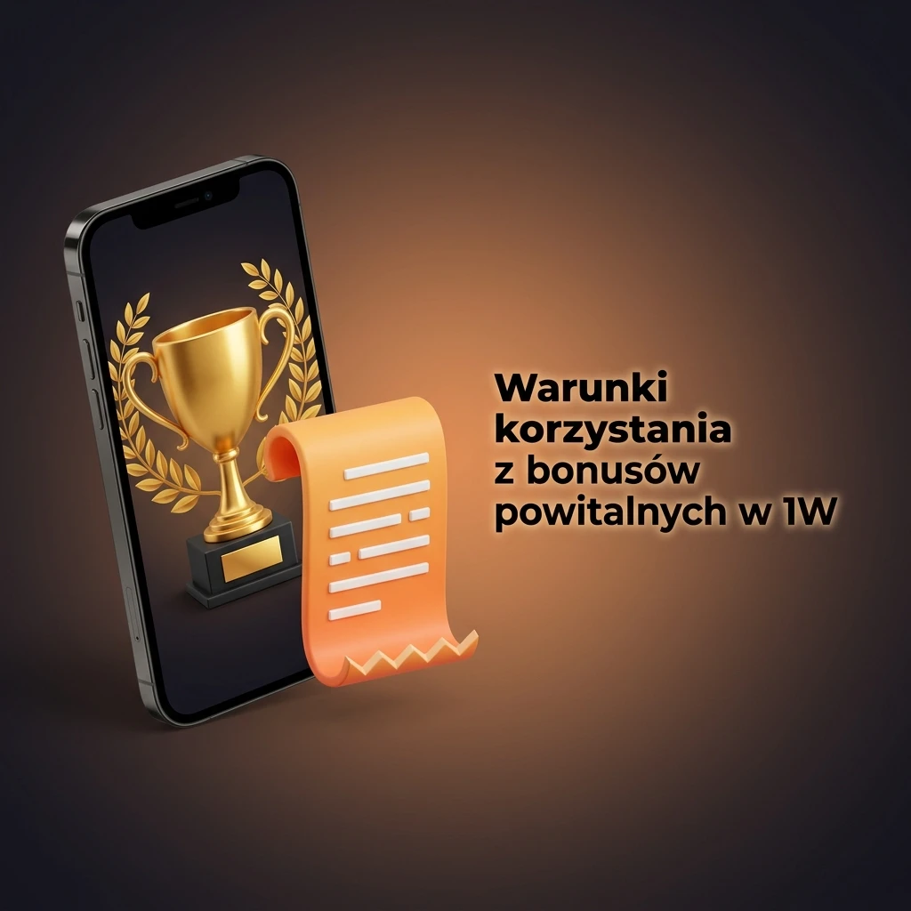 Warunki bonusów powitalnych w 1W – zasady, wymagania obrotu i kwalifikowane gry dla nowych graczy